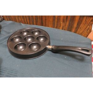 NORDIC WARE Ebelskiver Filled Pancake Pan Egg Poacher  Non-stick